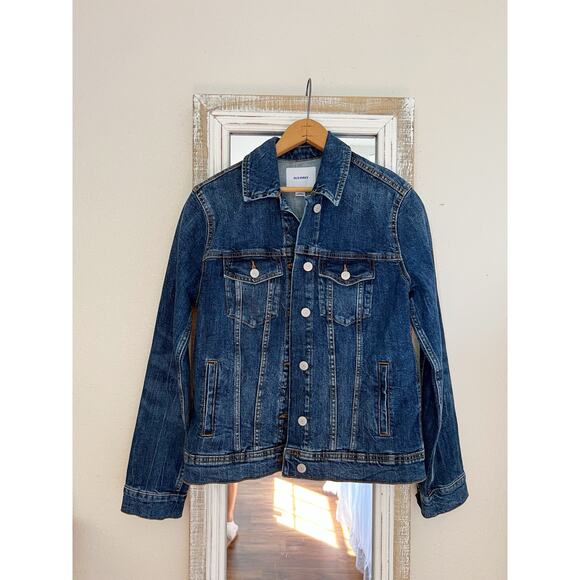 Women's Old Navy Denim Jacket Medium - Picture 1 of 6